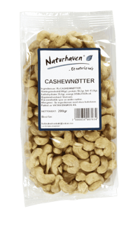 Naturhaven Cashewnøtter 200g