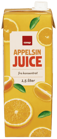 Coop Appelsinjuice 1,5l