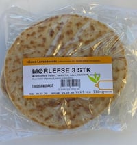 Mørlefse 3stk 180g Hånes