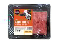 Kjøttdeig 18% Fett Storfe 1,4kg Folkets