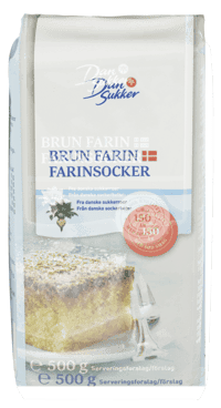 Dansukker Brun Farin 500g