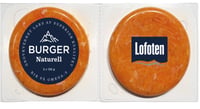 Lakseburger Naturell 2x130g Lofoten