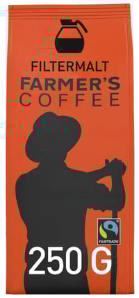 Farmers Coffee Filtermalt 250g