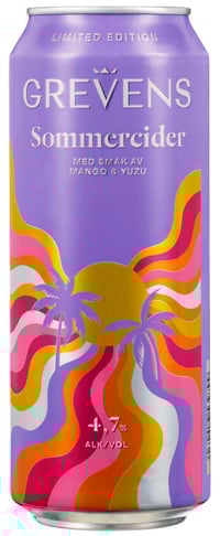 Grevens Cider Mango&Yuzu 0,5l boks
