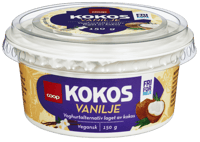 Coop Kokos Vanilje Yoghurtalternativ 150g