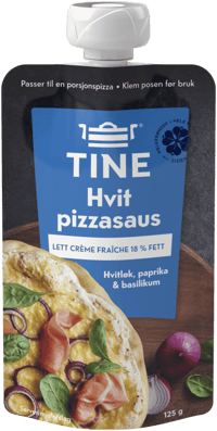 Tine Hvit Pizzasaus Creme Fraice 125g