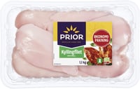 Kyllingfilet 1,1kg Prior