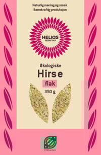 Hirseflak Økologisk 350g Helios