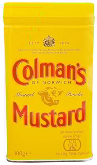 Sennep Tørr 100g Colman