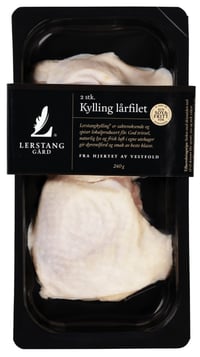 Kylling Lårfilet 2stk 240g Lerstang