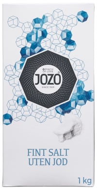 Salt Fint u/Jod 1kg Jozo