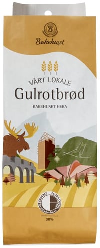 Gulrotbrød 750g Bakehuset