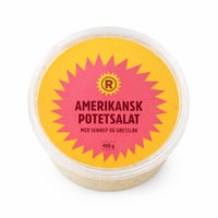 Amerikansk potetsalat med sennep og gressløk