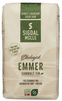 Emmer Sammalt Fin Økol 1kg Spesialkorn