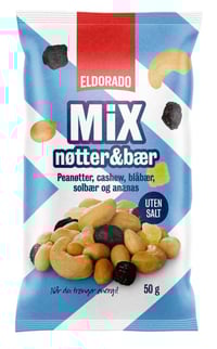 Nøtter&Bær Mix 50g Eldorado