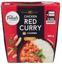 Chicken Red Curry 350g Folkets