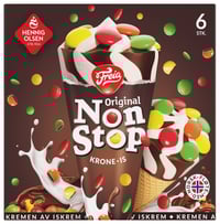 Krone-Is Nonstop 6stk Hennig-Olsen