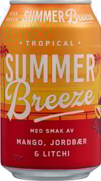 Summer Breeze u/Sukker 0,33l boks