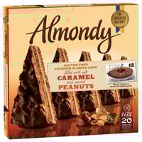 Mandelkake Karamell&Peanøt Opp.12stk