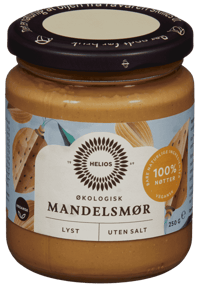 Helios Lyst Mandelsmør Økologisk 250g