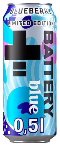 Battery Blueberry Limited Edition, 0,5 l