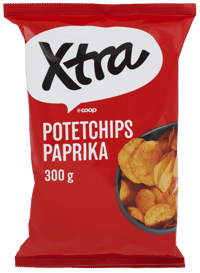 X-tra Potetchips Paprika 300g