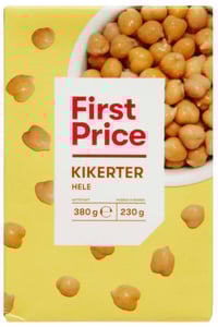 Kikerter 380g First Price