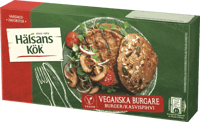 Hälsans Kök Veganske Burgere 300g