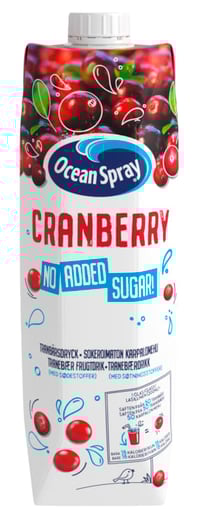 Tranebærjucie Lett 1l Ocean Spray