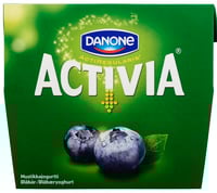 Activia Yoghurt Blåbær 4x125g