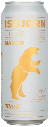 Mack Isbjørn Lite Mango Gl.Fri 0,5l boks