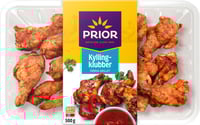Kylling Vingeklubb Grillet 500g Prior