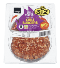 Coop Chili Burger 300g