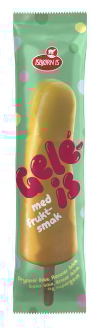 Gelé-is med Fruktsmak