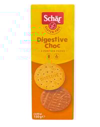 Digestive Kjeks m/Sjoko glutenfri 150g Schär