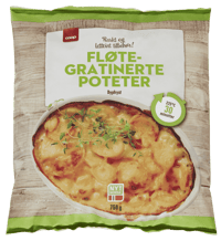 Coop Fløtegratinerte Poteter 750g