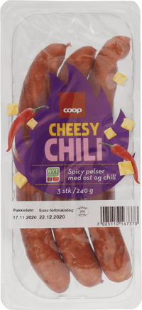 Coop Cheesy Chili 240g