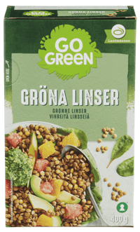 GoGreen Grønne Linser 400g