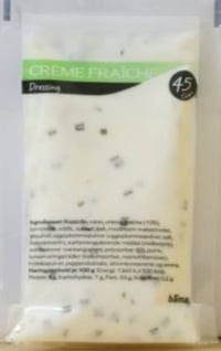 Dressing Creme Fraiche 45g Bama