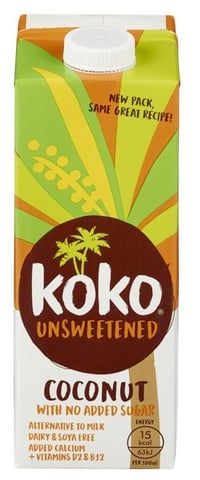 Koko dairy free Usøtet, 1l 1 l