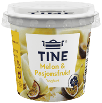 Tine Yoghurt Melon og Pasjonsfrukt 180g
