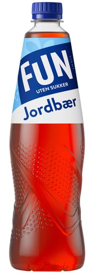 Fun Light Jordbær 0,8l