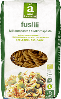 Änglamark Fusilli Fullkorn 500g