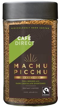 Machu Picchu Fairtrade Instant Kaffe 100g Cafedirect