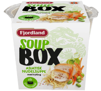 Fjordland Box Asiatisk Nuddelsuppe 340g