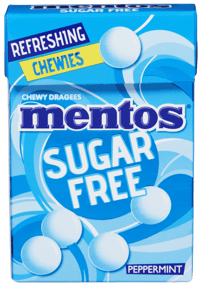 Mentos Sugarfree Peppermint 45g