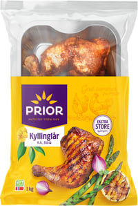 Kylling Lårstykker Bbq 1kg Prior