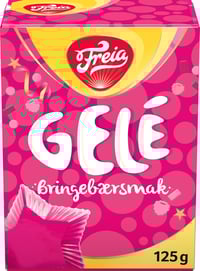 Gele Bringebær 125g Freia