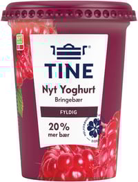 Nyt Yoghurt Bringebær 500g Tine
