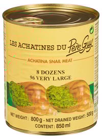 Snegler Achatina 800g